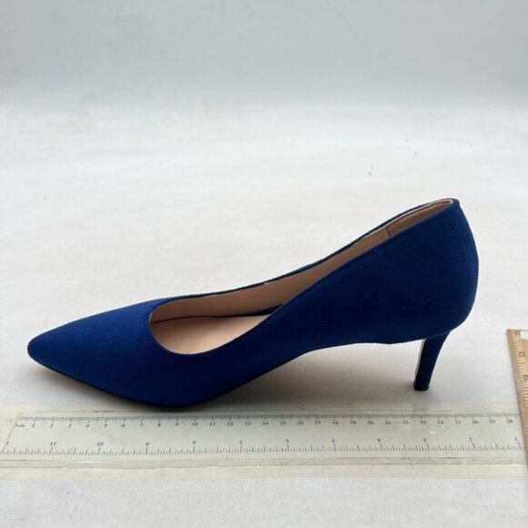 YDN Royal Blue Kitten Heels - Picture 2 of 8